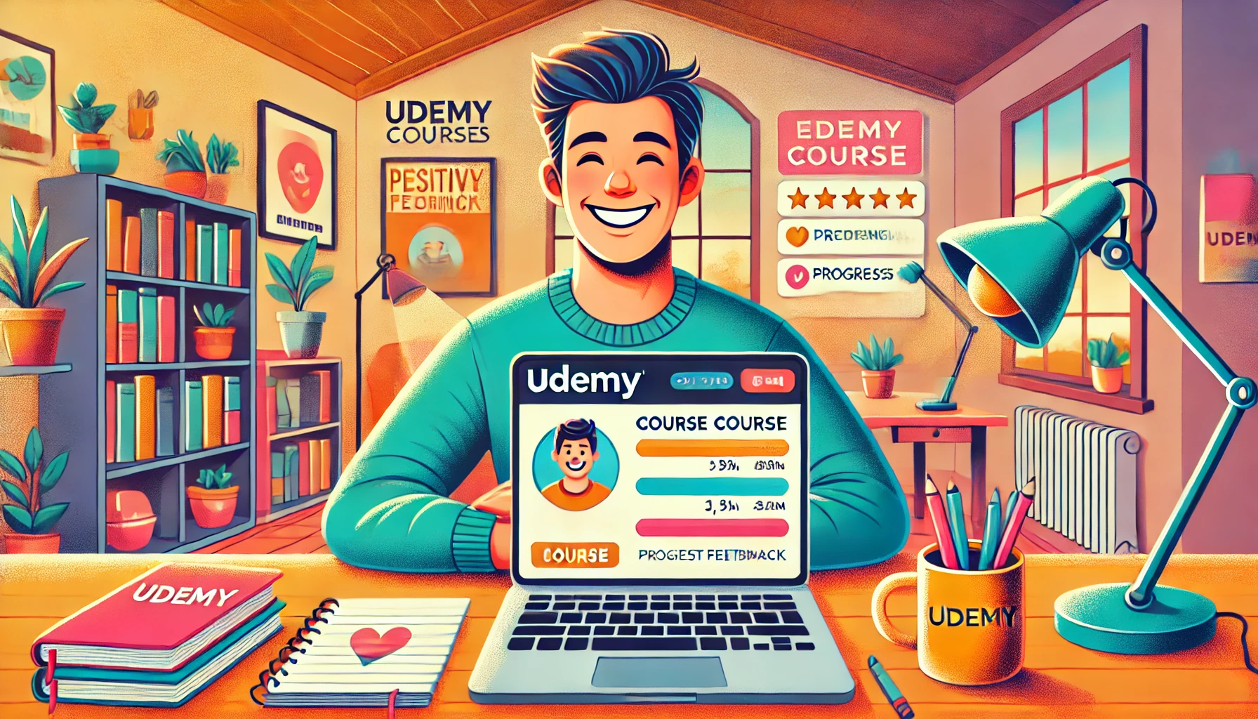 Udemy Course Interface